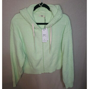 Ugg Women's Hoodie XL Hana Full Zip Pale Green Cozy Soft Warm